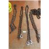 Image 3 : (5)Assorted Tow Chains