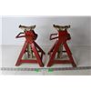 Image 1 : (2) Car Stands AX-20 (2 Ton Capacity)
