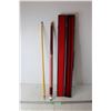 Image 1 : Pool Cue with Case (57" Long)