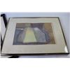 Image 2 : Framed Pastel Drawing (18 1/4" x 14 1/4") - Framed Print (14" x 19 1/4")