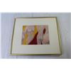 Image 8 : (3) Framed Pictures - (2) Water Color - Oil Painting on Board (14 3/8" x 12 1/2")