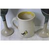 Image 2 : (3) Stone Ware Goblets and Cup