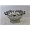 Image 6 : (6) Plates W/Holes? - Vintage Punch Bowl - (3) Small Pictures