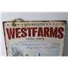 Image 2 : Green Westfarms Family Farming Metal Sign 16 x 11