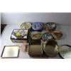 Image 5 : Lot of Tin Containers