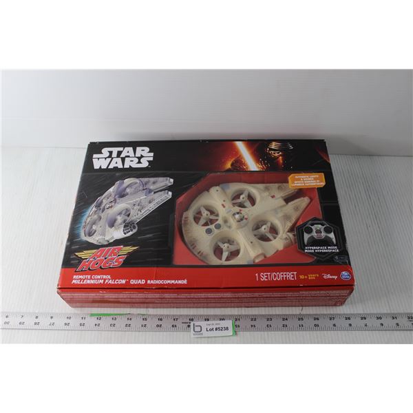 Star Wars Air Hogs Remote Controlled Millennium Falcon (Works)