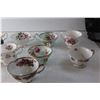 Image 19 : Lot of Bone China Saucers and Tea Cups