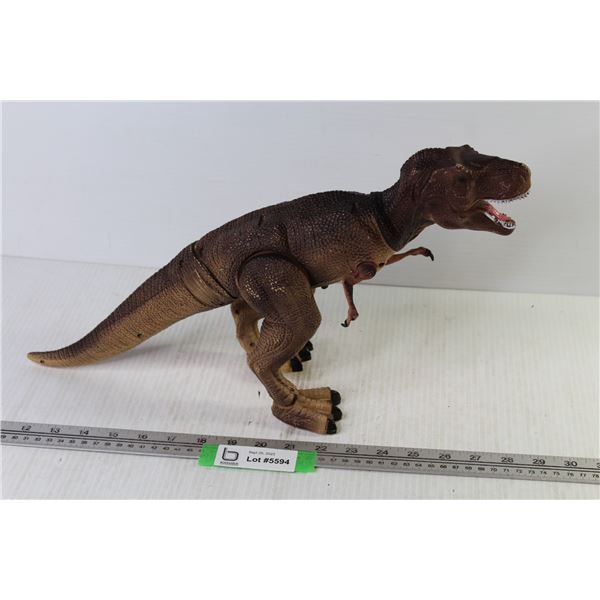 Hard Plastic Battery Operate Dinosaur (untested - 10" x 19")