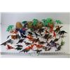Image 1 : Large lot of Plastic Dinosaurs & Accessories