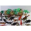 Image 2 : Large lot of Plastic Dinosaurs & Accessories