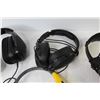 Image 3 : (4) Sets of Headphones