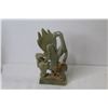 Image 3 : Brass Candle Holder - (2) Wooden Incense Holders - Stone Carving