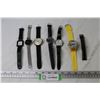 Image 1 : (6) Watches & Watch Band - (not running)
