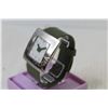 Image 7 : Small Budda Statues - Small Plastic Tambourine - Wooed Sign Plaque - Chuah Watch (not running) - Gui