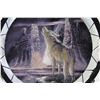 Image 2 : Velvet Wolf Dream Catcher (25" across)