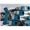 Image 3 : (4) Makita Cordless Drills/Chargers and Flashlight and Electric Drill- all untested