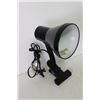 Image 3 : (2) Clip on Desk Lamps, Hair Dryer