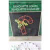 Image 5 : (2) Silhouette Lights (Bells, Candy Cane)