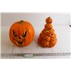 Image 1 : (2) Pumpkin Decorations - Untested