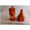 Image 1 : (2) Pumpkin Decorations - (1) Works, (1) Untested