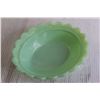 Image 2 : Green Milk Glass Hen on a Nest Dish