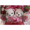 Image 2 : (2) Valentine's Day Musical Roses - In Box, (1) Works and (1) Doesn't; Fiber Couple Bears - In Box