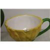 Image 3 : Happy Face Mug, Sunflower Teacup - Chipped, Vase, and Trinket Holder