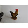 Image 4 : (2) Rooster Decorations, Hen Decoration