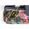 Image 2 : Black Floral Bertini Purse, (3) Pouches - Sealed