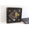 Image 2 : Chinese-Inspired Tray, Chinese-Inspired Mirror, Natural Bamboo Chopsticks - Sealed