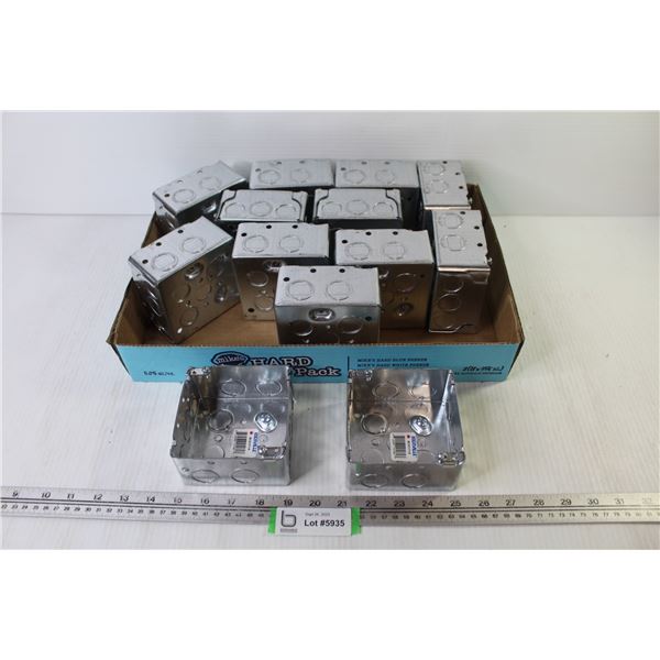 (13) Iberville 4" Electrical Box (NOS)