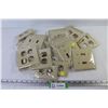 Image 1 : Lot of Almond Light Switch & Plug-in Covers