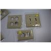 Image 2 : Lot of Almond Light Switch & Plug-in Covers