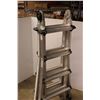 Image 3 : * Folding Aluminum Industrial Ladder