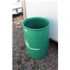 Image 3 : ** Green Plastic Barrel - 35" (Used for Water)