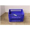 Image 1 : *(2) Heavy Duty Blue Plastic Packing Crates