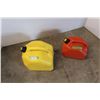 Image 4 : *(2x Bid Price) (2) Plastic Jerry Cans (One Deisel one Gas)
