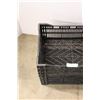 Image 2 : *(2) Black Plastic Packing Crates