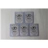 Image 4 : (5) NFL Jordan Love Rookie Trading Cards - Green Bay Packers