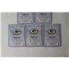 Image 5 : (5) NFL Jordan Love Rookie Trading Cards - Green Bay Packers