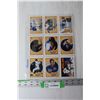 Image 1 : Complete Set of Mint 1991 Baseball Heros Ryan Nolan Trading Cards