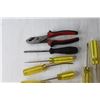 Image 4 : (10) Screw Drivers and Pair of Pliers