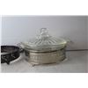 Image 2 : Glass Dish with Stands