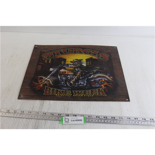 Sturgis Bike Week South Dakota Sign - 16" x 12 1/2"