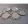 Image 3 : Corelle Butterfly Gold Dishes-(7) Plates,(8) Saucers,(4) Bowls and (8) Cups