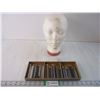 Image 1 : Mannequin Head and Box of Beads
