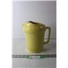 Image 1 : Yellow Ceramic Pitcher - Medicine Hat Pottery