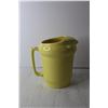 Image 3 : Yellow Ceramic Pitcher - Medicine Hat Pottery