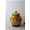 Image 3 : Yellow Ceramic Vase and Cookie Jar