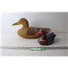 Image 1 : Wooden and Ceramic Ducks